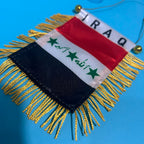Iraq Car Flag
