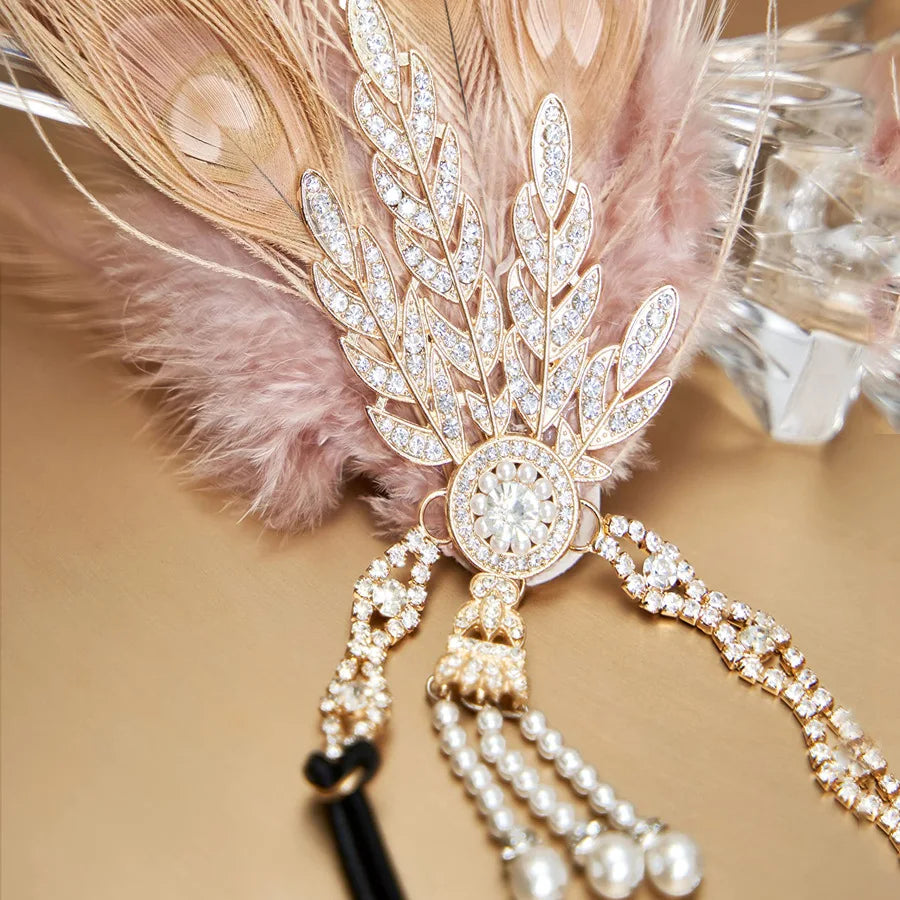Peacock Feather Headband