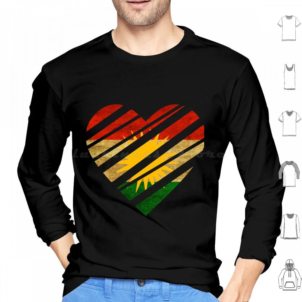Kurdistan Heart Hoodie