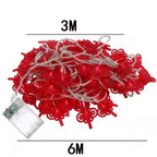 Traditional Chinese Knot Red Lantern LED