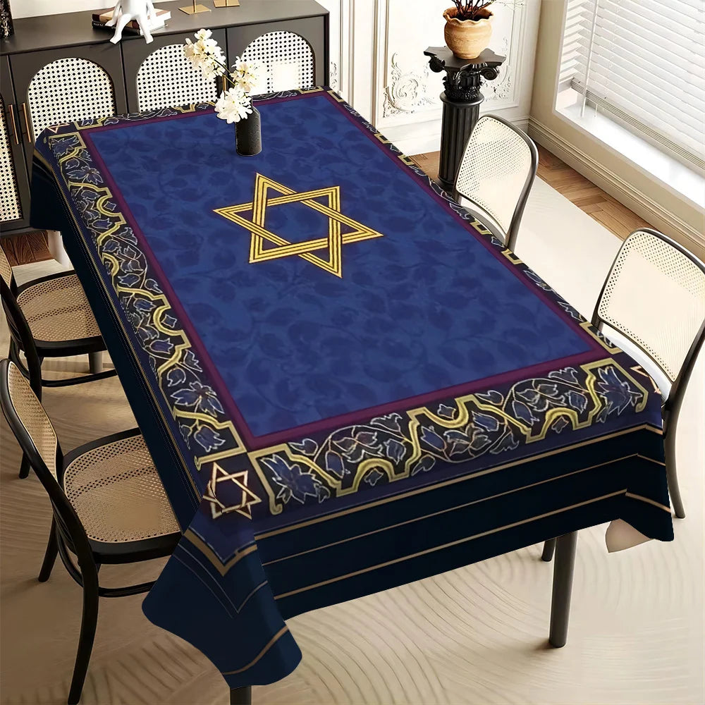 Passover Tablecloth Decor