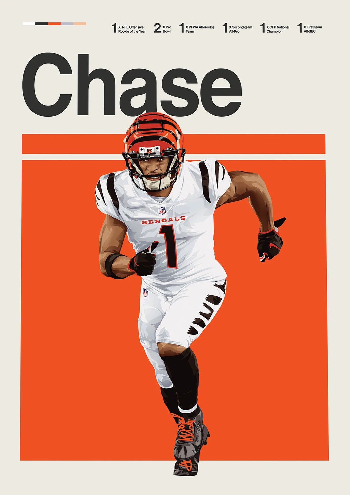 Classic American Football Star Athletes Highlights Achievements Posters