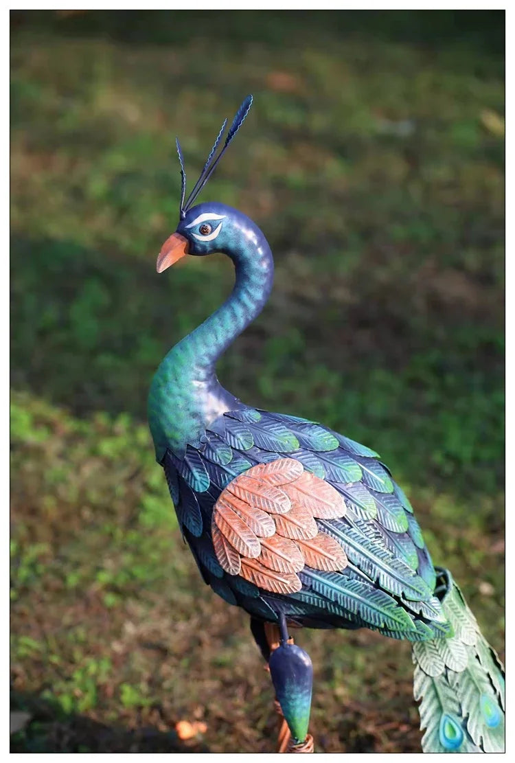 Peacock Outdoor Garden Courtyard Decoration