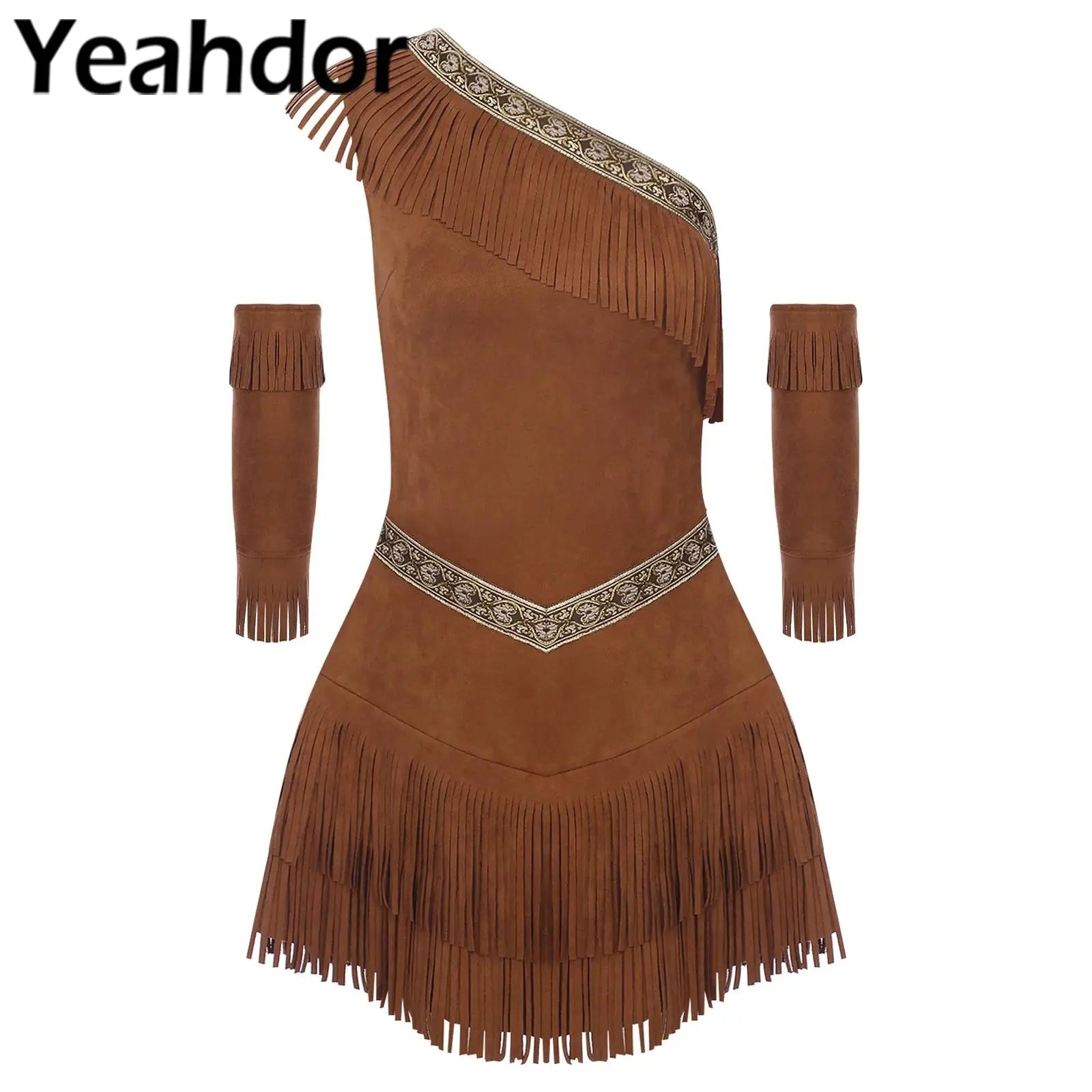 Women Indian Native Cosplay Costume Halloween