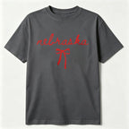 Nebraska Bow  T Shirt