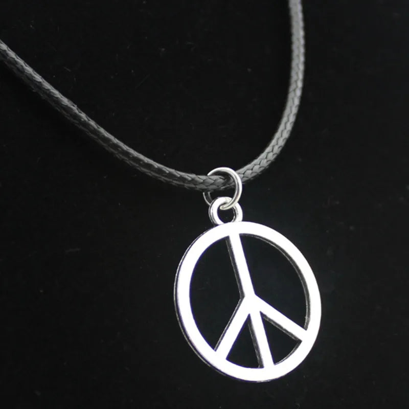 Anti-war Charms Peace sign -International Day of Peace