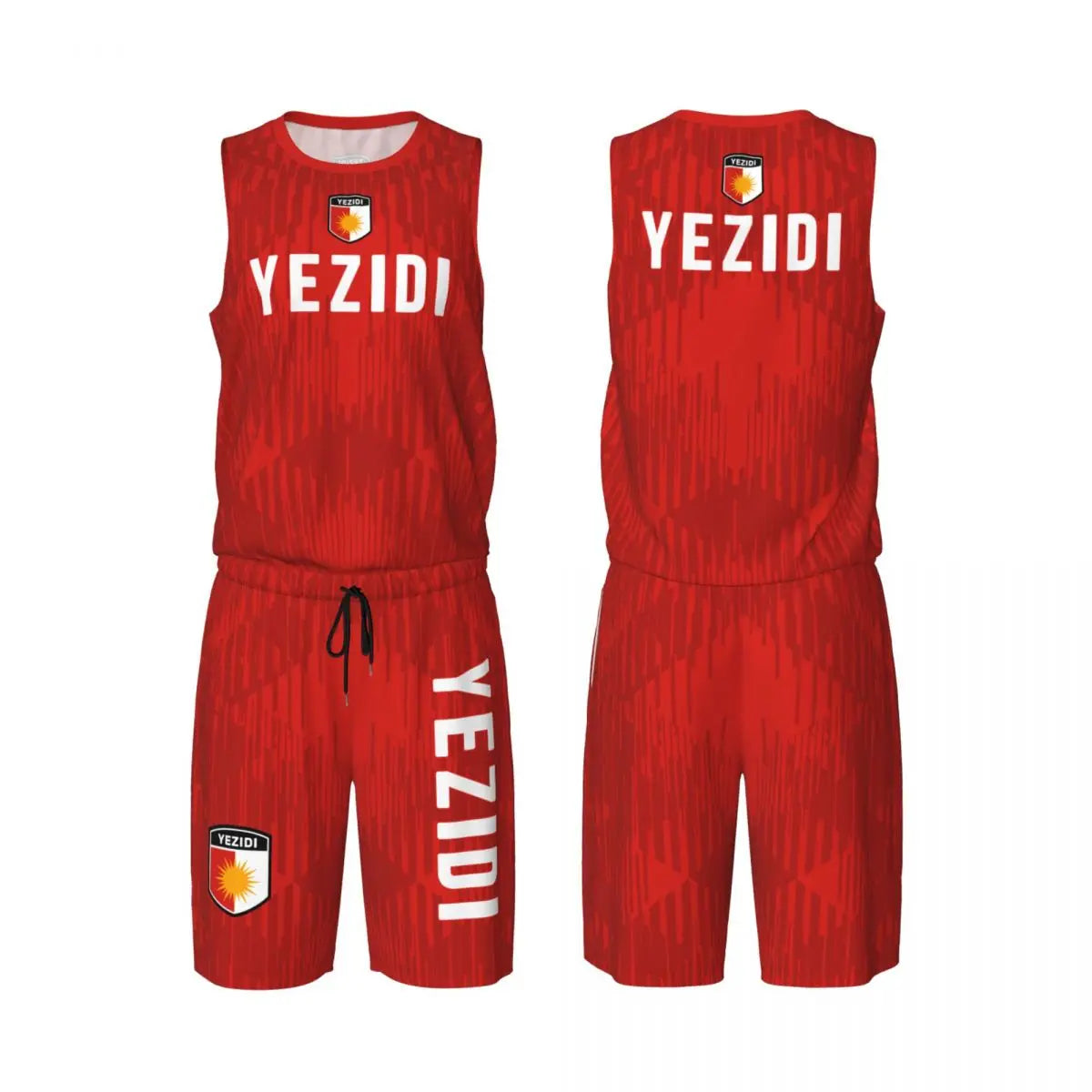 Sports Men's T-shirt Yezidi Flag