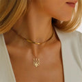 Ukraine National Emblem Necklace