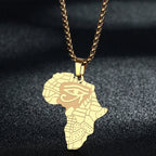 Engraved Star Pendant Necklace