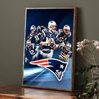 T-Tom Rugby B-Brady Poster Room Bar Cafe Decor Stickers Wall