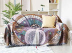 Peacock Butterfly Throw Blanket