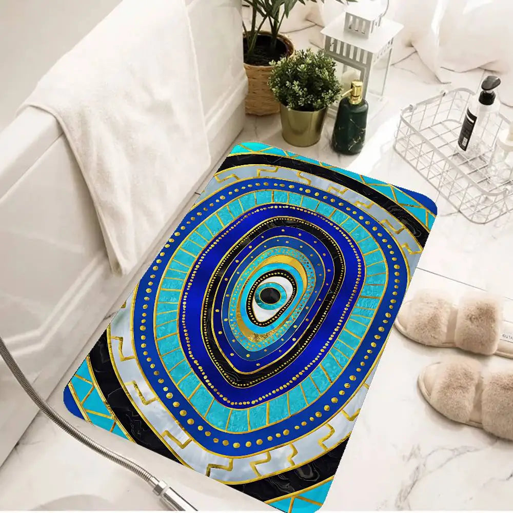 Blue Eye Floor Carpet