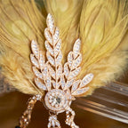 Peacock Feather Headband