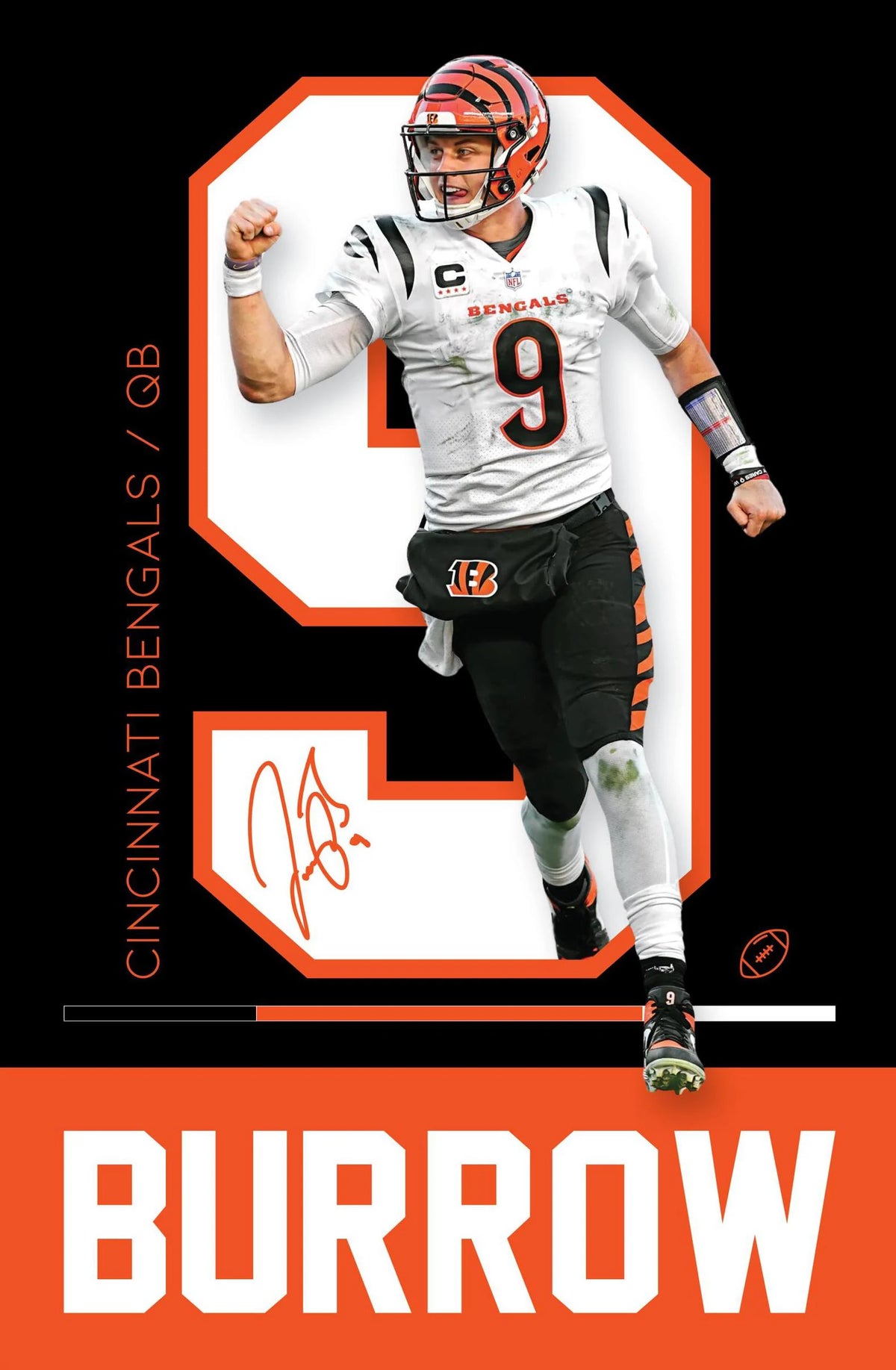 Famous Sports American Football Poster  NFL stars