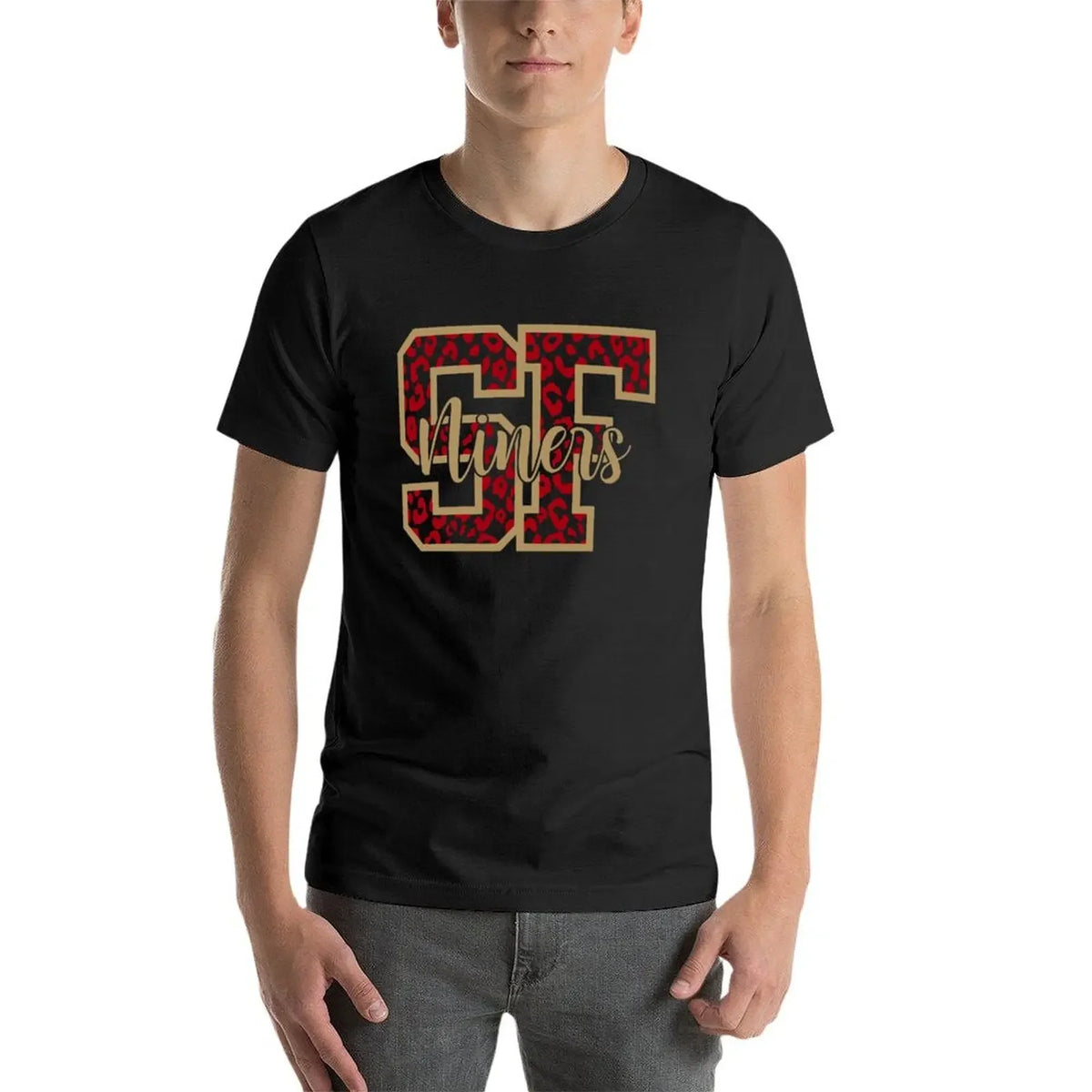 SF Football 49ers Niners T-Shirt graphic shirts