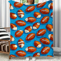 Football Pattern Blanket