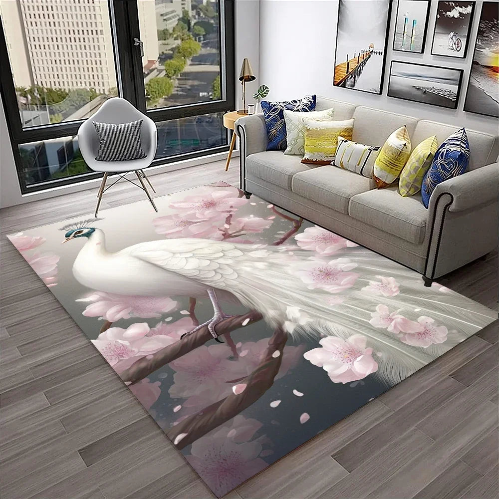 Peacock Rug Doormat