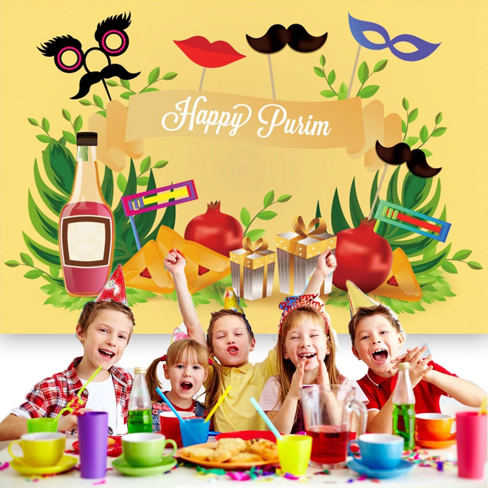 Happy Purim Rosh Hashanah Jewish New Year
