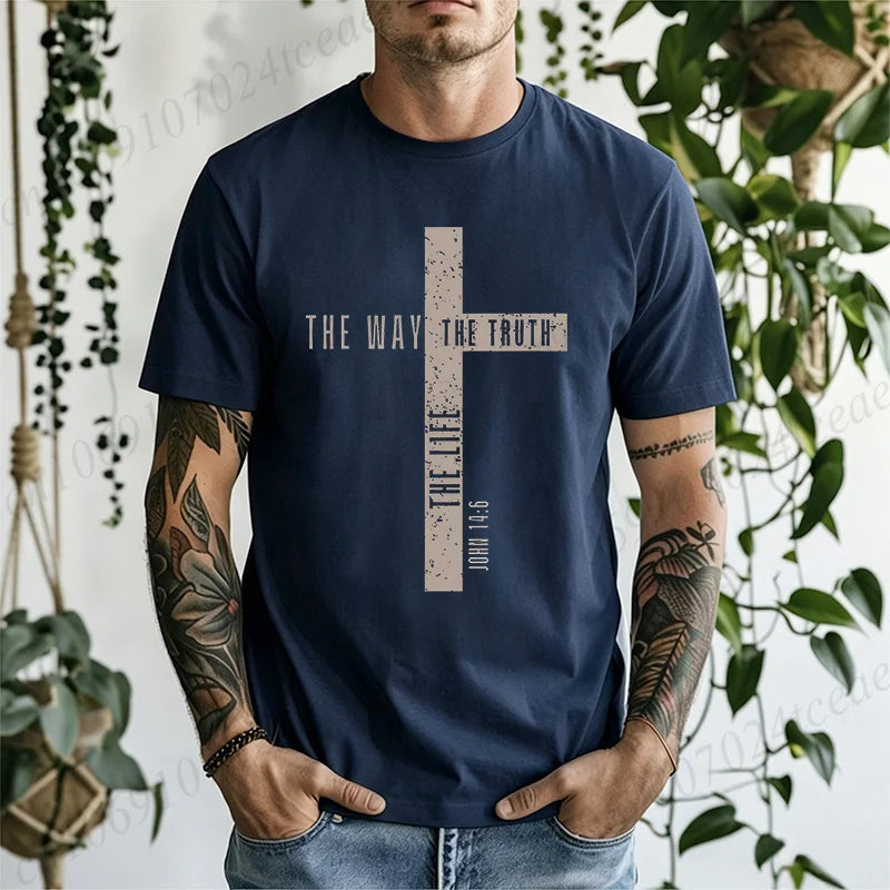 Men Jesus Is King Graphic T-Shirt