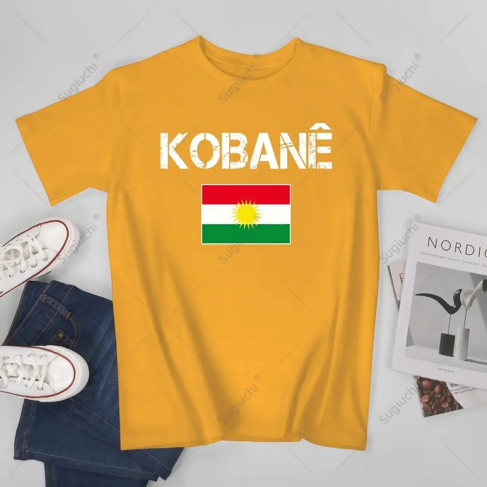 Kobane Kurdish Flag Tshirt