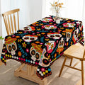 Dia DE Los Muertos Tablecloths Mexican Festival Decor Day of The Dead