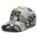 Brazil Flag Sun Protection Cap
