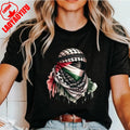 Palestine T Shirt Keffiyeh