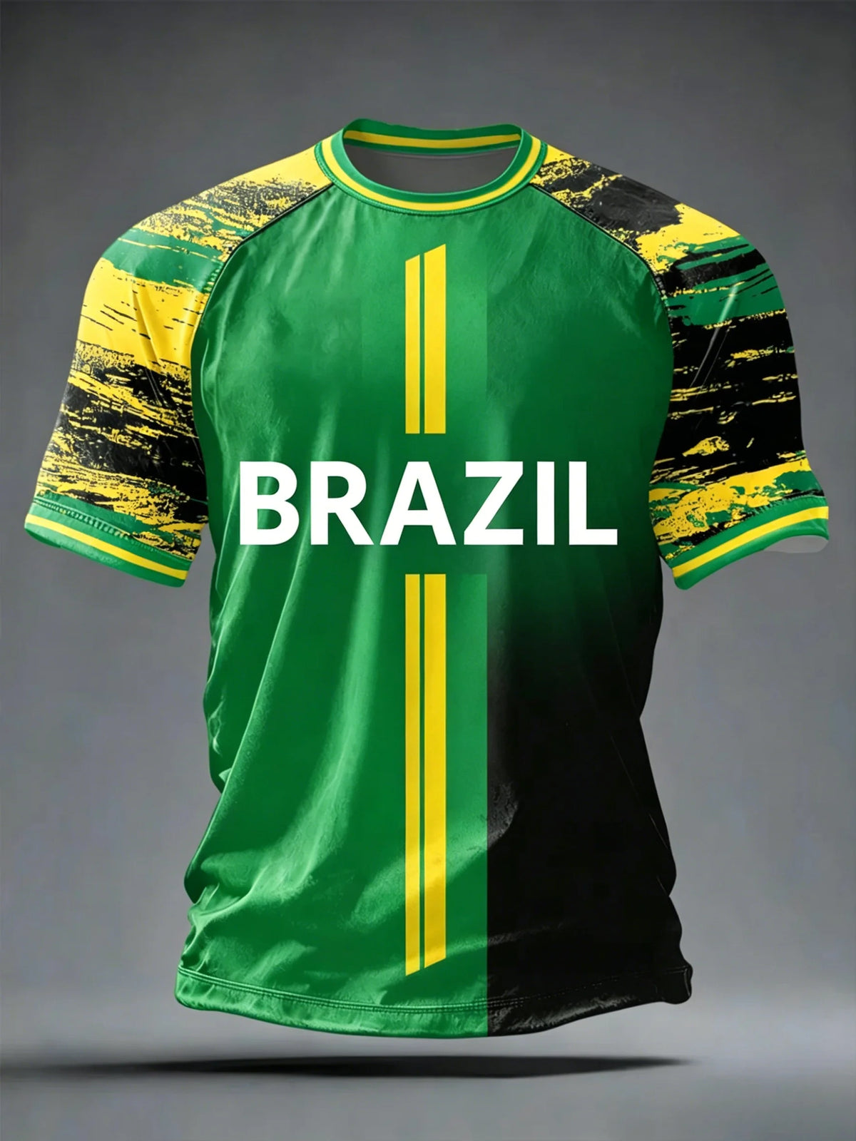 Brazil Style Football Jersey Unisex Top