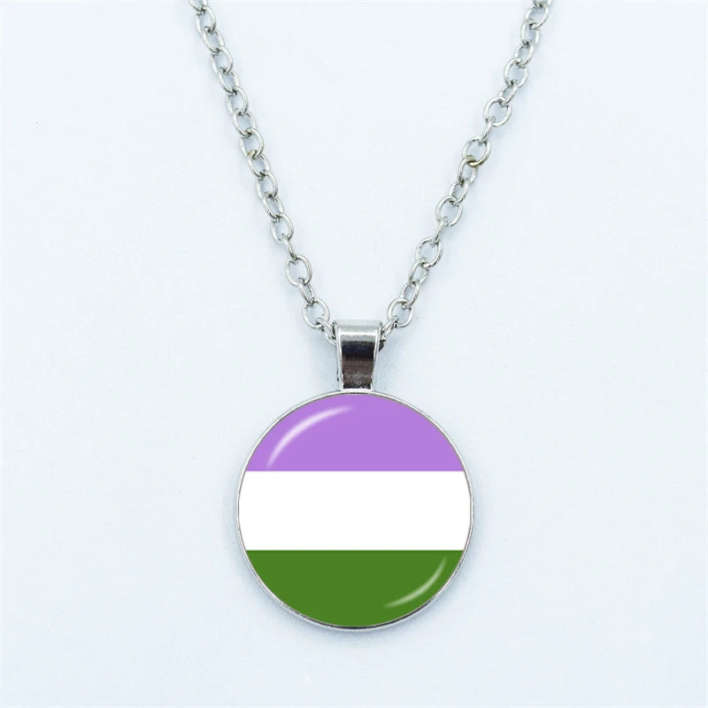 Rainbow Necklace LGBTQ