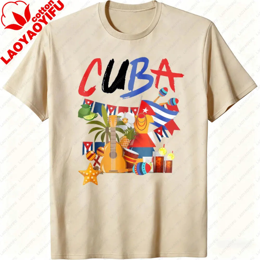 Cuba Flag Graphic T-Shirt