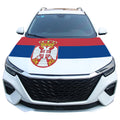 National Serbia Flag Car Engine Hood Cover