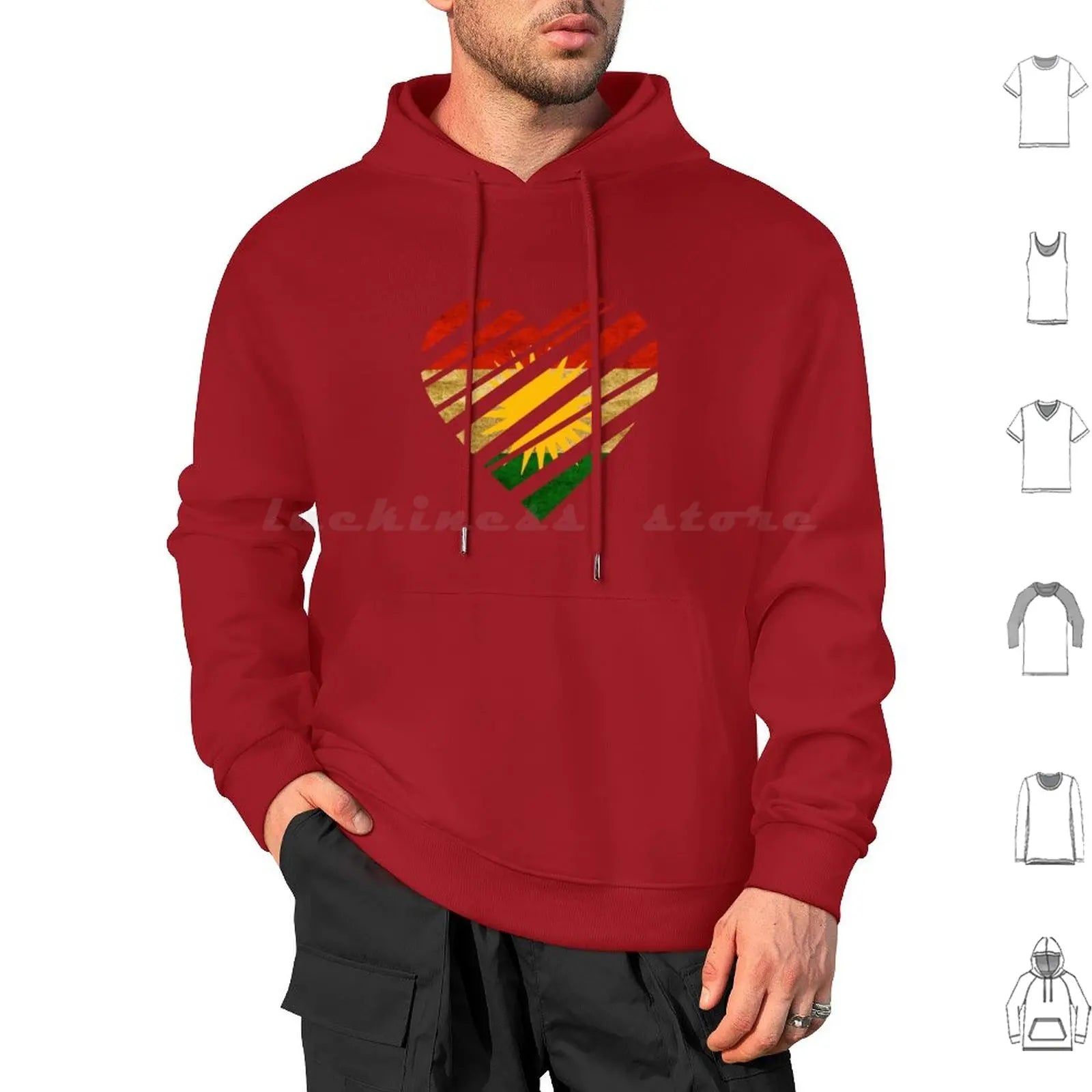 Kurdistan Heart Hoodie