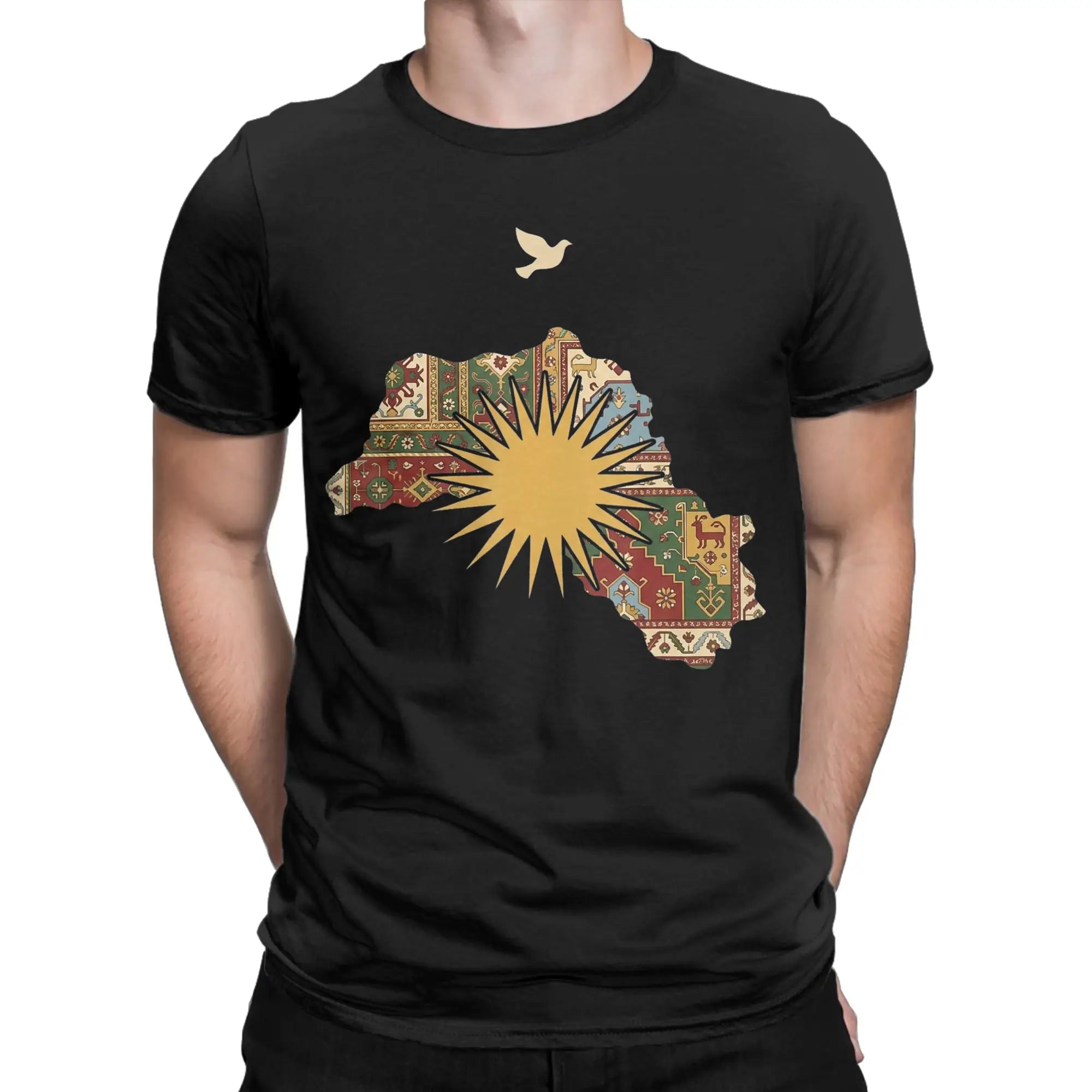 Kurdistan Map Flag Heritage Kurdish T Shirts