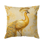 Golden Peacock Pillowcase