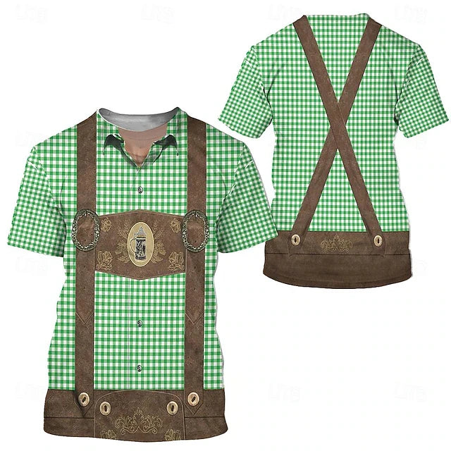 Oktoberfest Beer pattern Men's T-shirt