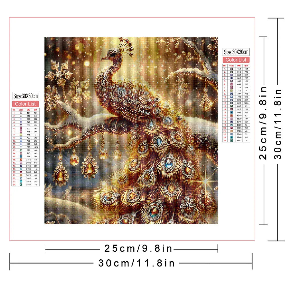 Peacock Diamond Painting
