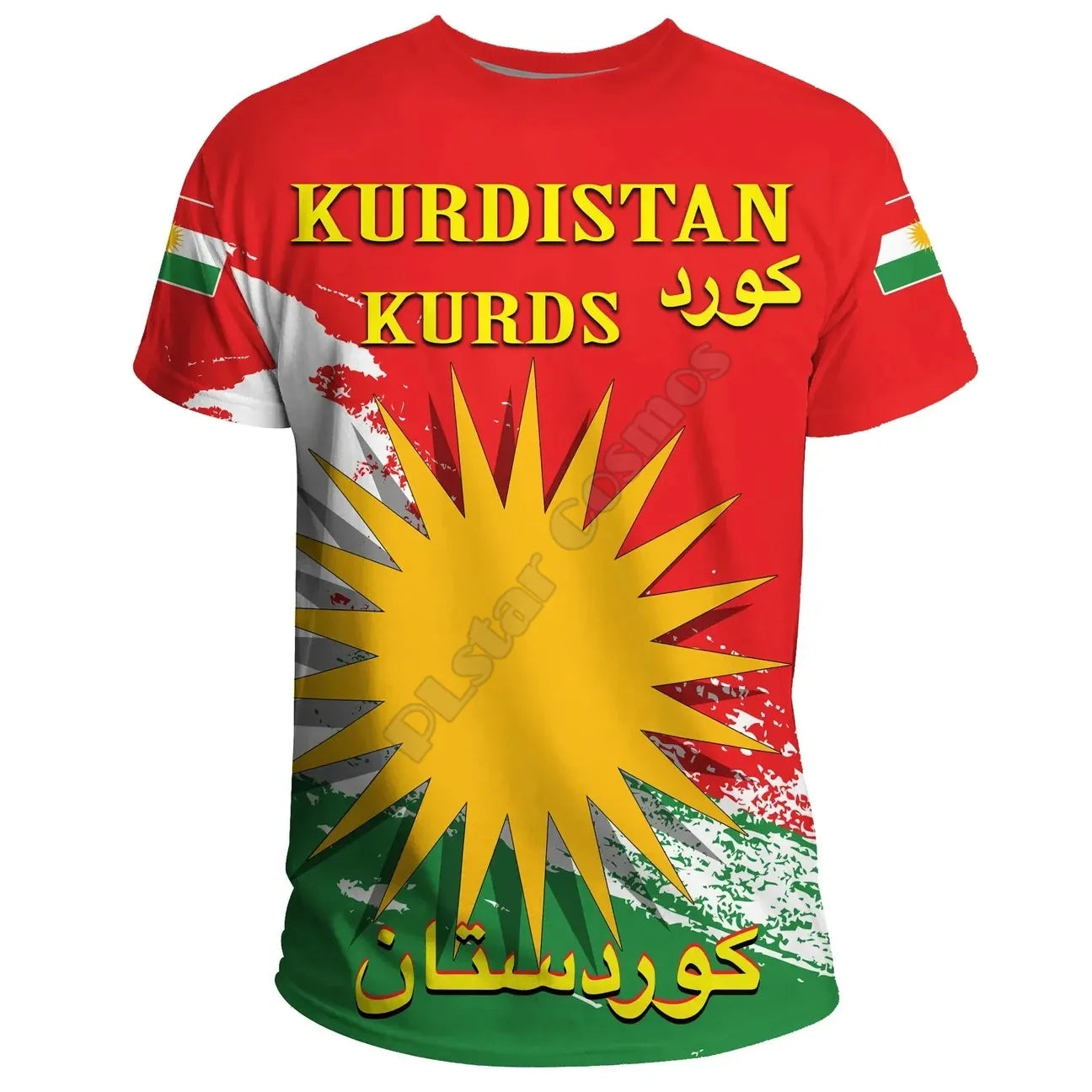 Kurdistan T-Shirts 3d