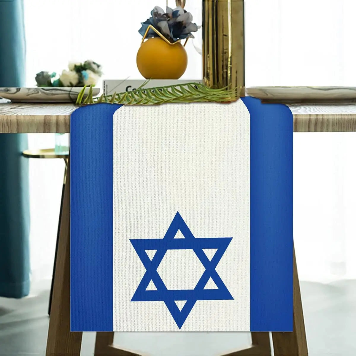 Rosh Hashanah Yom Kippur Sukkah Kitchen Dining Table Decorations
