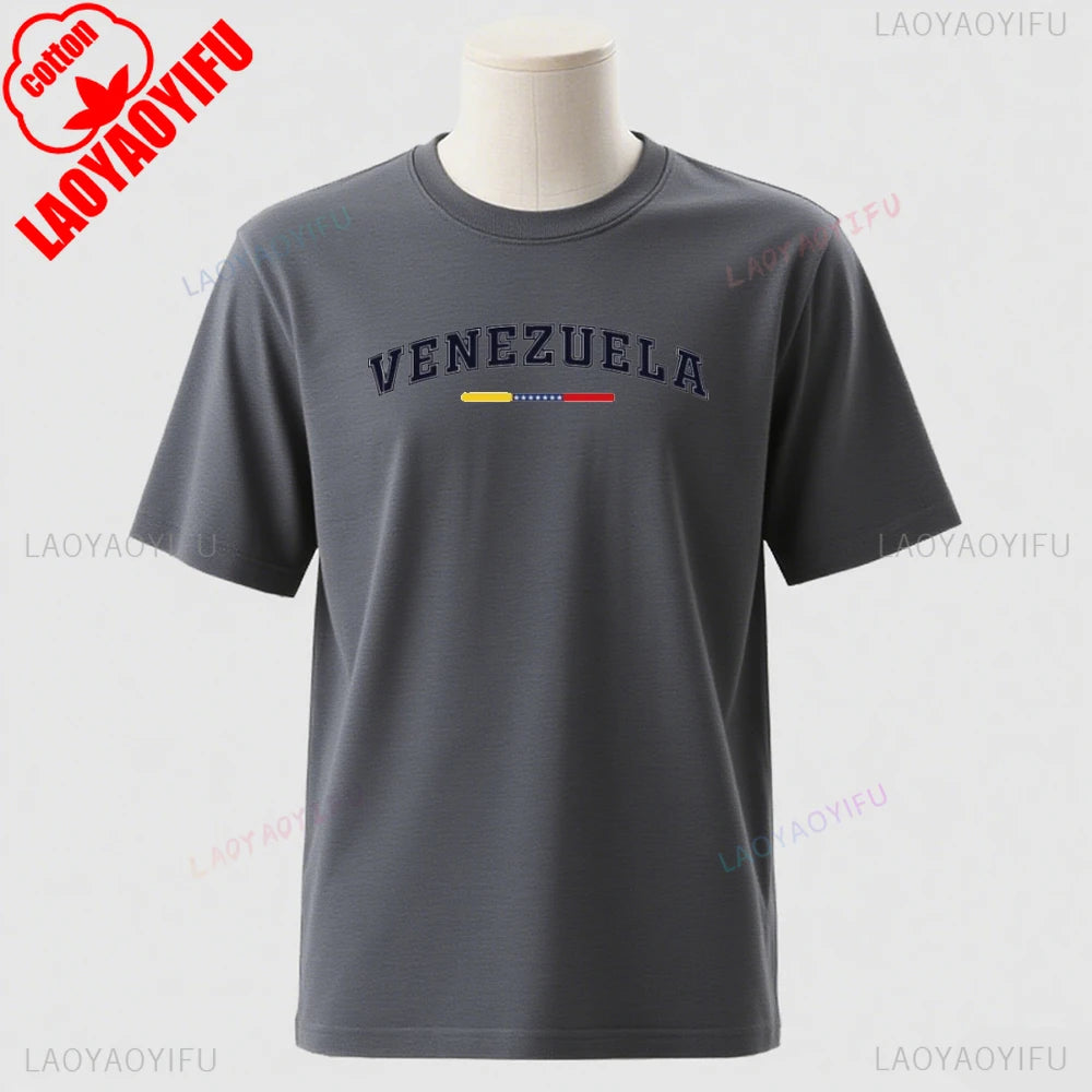 Venezuela Tshirt Classic College Style Venezuelan Flag