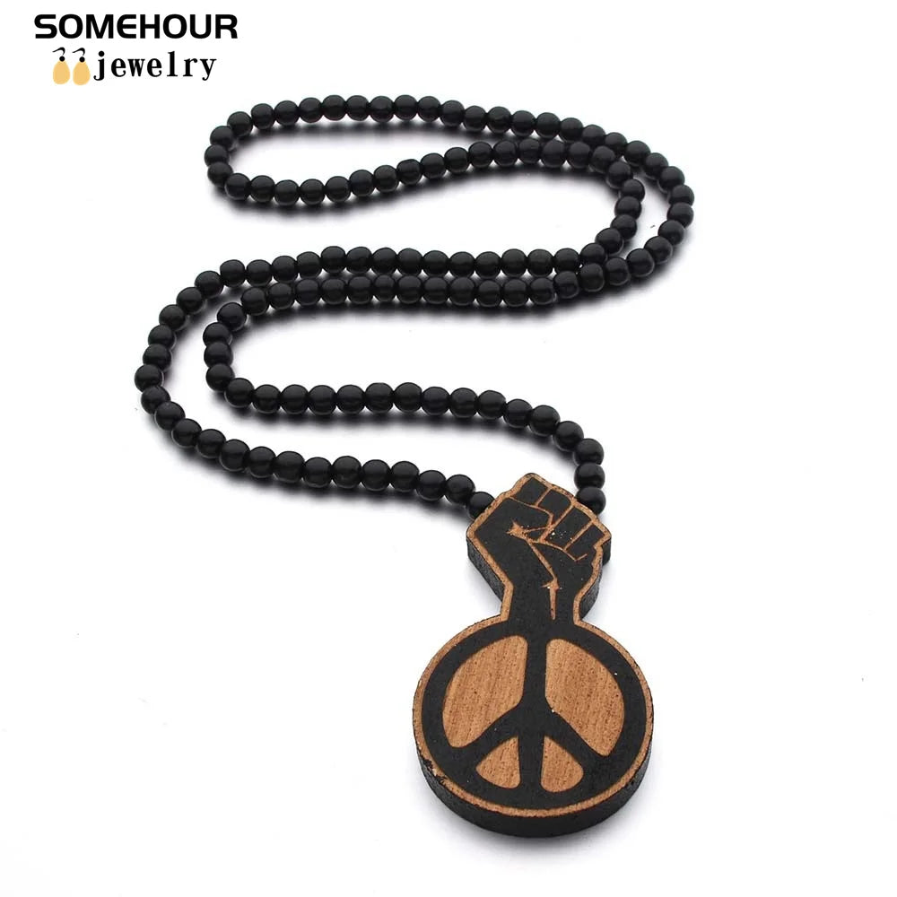 King Lion Africa Map Pendant Necklace