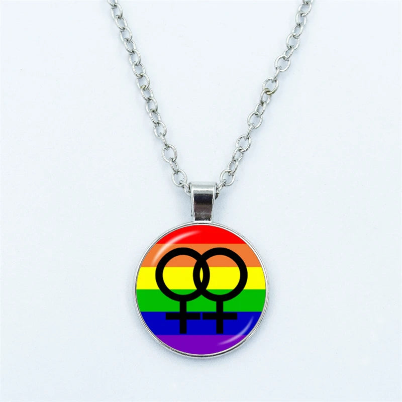 Rainbow Necklace LGBTQ