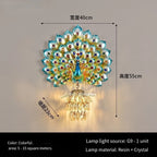 Creative Peacock Wall Lamp