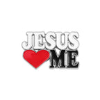 Jesus Love Me Collected Enamel Pins