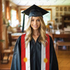 Class Of 2026 Yezidi Flag Graduation Scarf