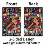 Hispanic Heritage Month Garden Flag