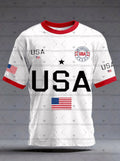2026 Summer Men USA T-shirt