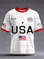 2026 Summer Men USA T-shirt