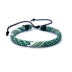 Multicolor Sizes Weave Kufiya Patterns Bracelets
