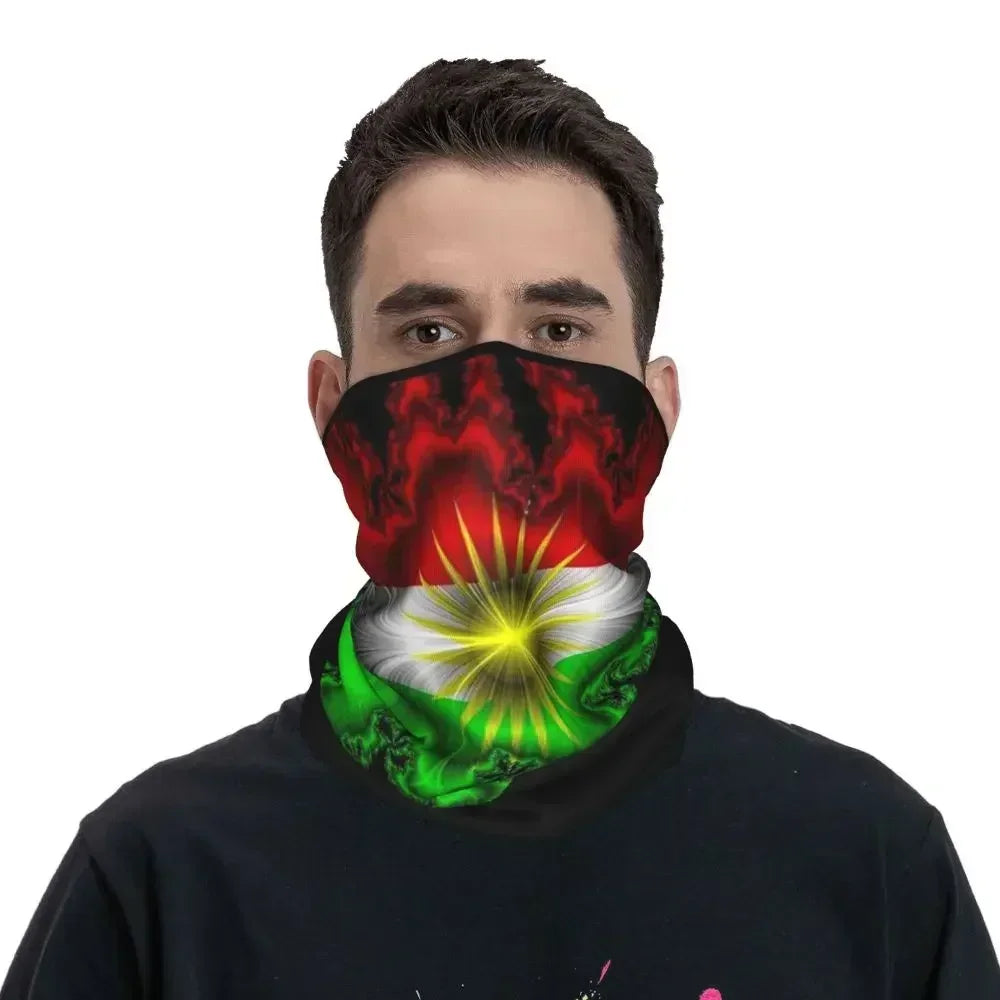 Kurdistan Neck Gaiter Wrap Scarf