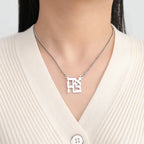 Dawapara Ahava Necklace Love in Hebrew Hanukkah Necklace